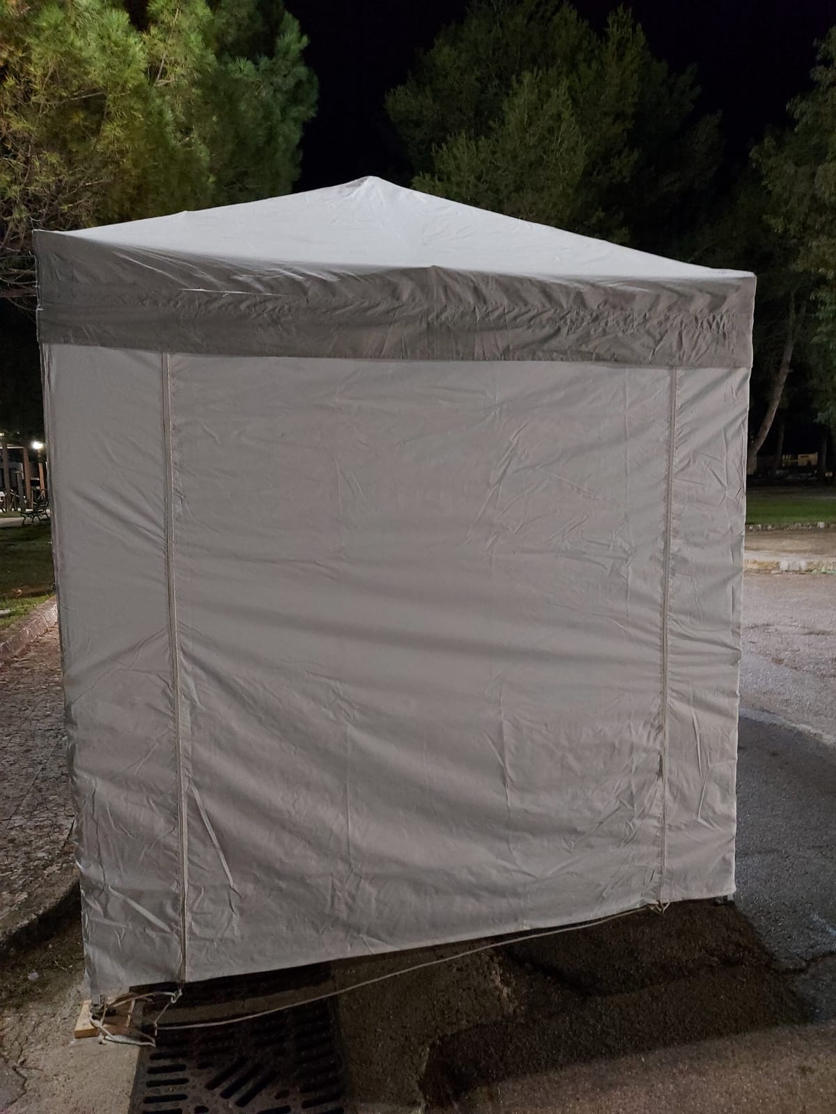 Bertoni Rapido 200 kit 4 laterali gazebo con porta
