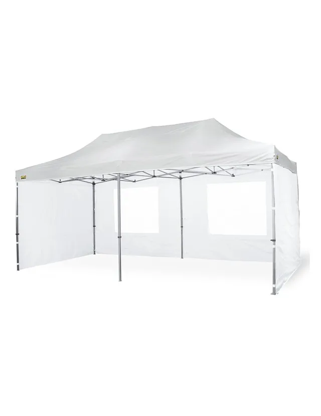 Bertoni Piramide tetto gazebo 3x6 bianco PVC