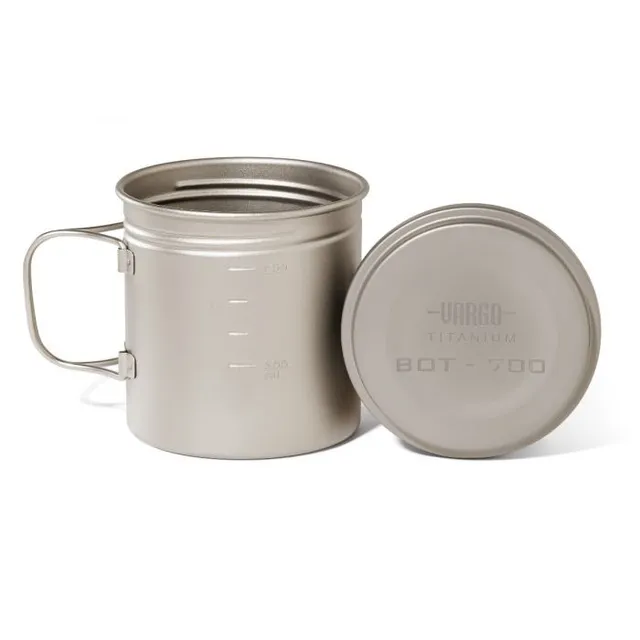 Vargo BOT 700 pentolino titanio 700 ml con coperchio