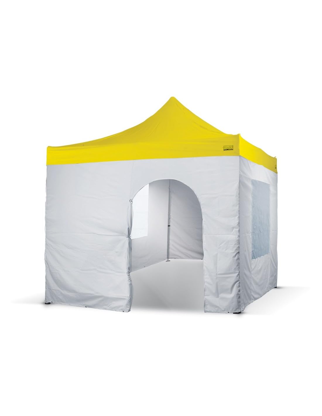 Bertoni Piramide tetto gazebo 3x3 m giallo poliestere 500D PVC
