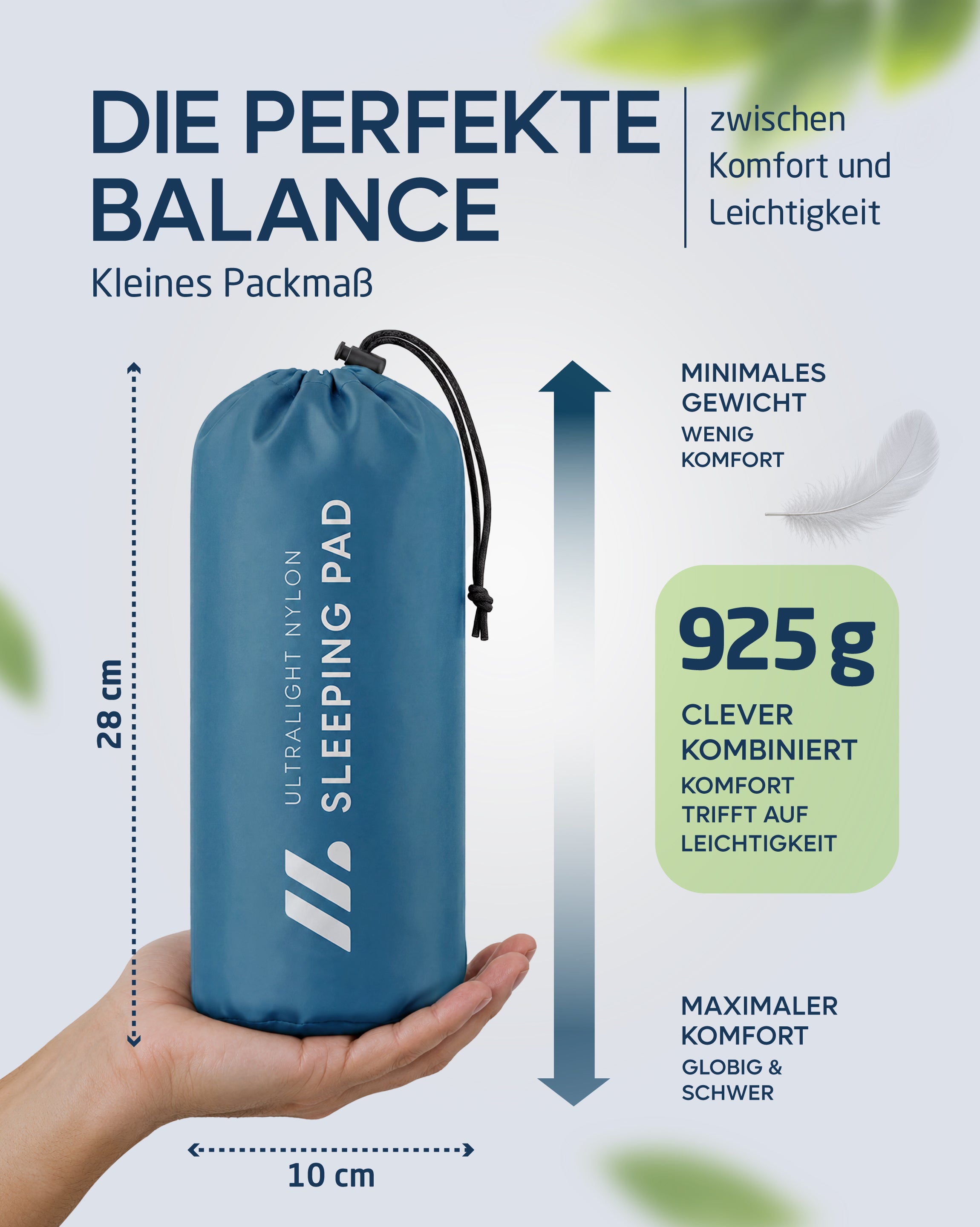 Nordmut Veo Materassino Gonfiabile Grigio Scuro con Pompa