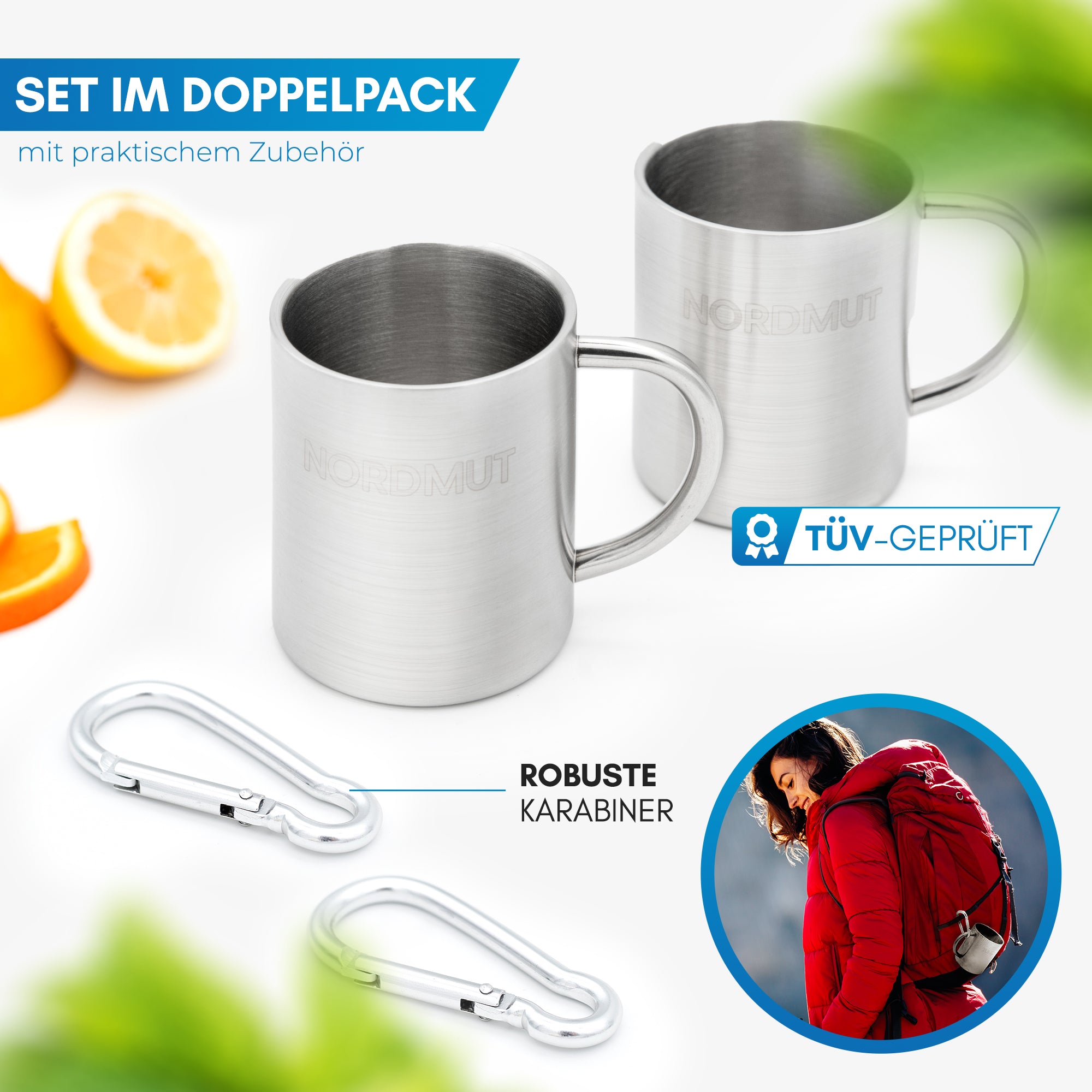 Nordmut Viskan tazza termica acciaio 300 ml