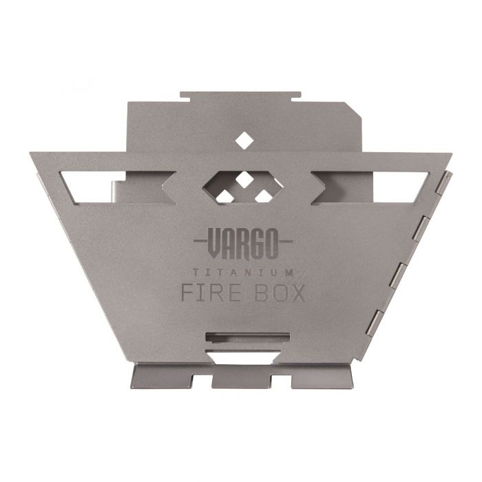 Vargo Titanium Fire Box griglia campeggio titanio