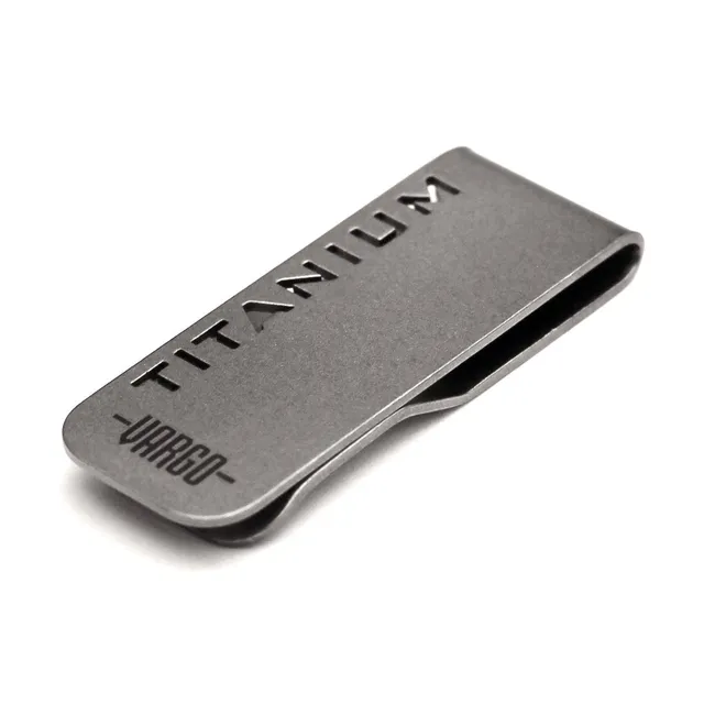 Vargo Titanium Money Clip fermasoldi titanio ultraleggero