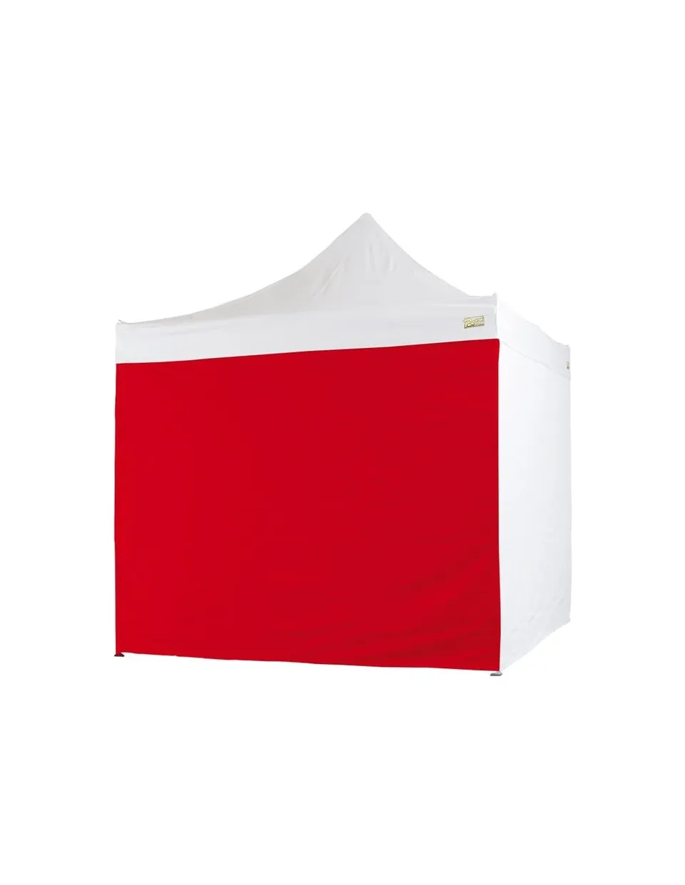 Bertoni Piramide Laterale Rosso 2 m Telo Gazebo Impermeabile