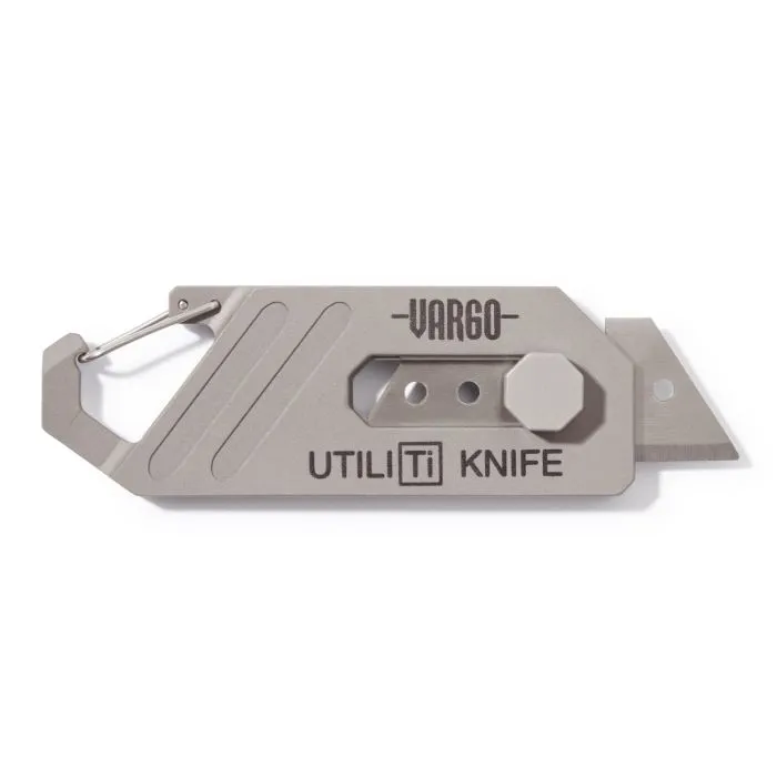 Vargo UtiliTi Knife coltello titanio con 10 lame ricambio