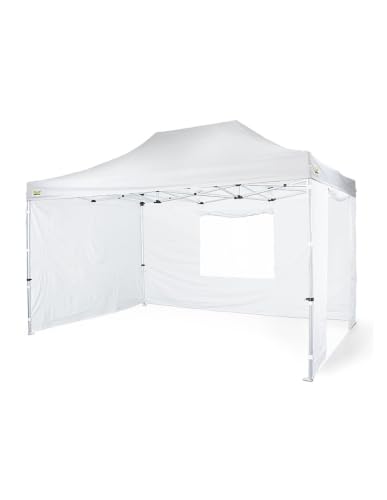 Bertoni Piramide tetto gazebo 2x3 bianco PVC