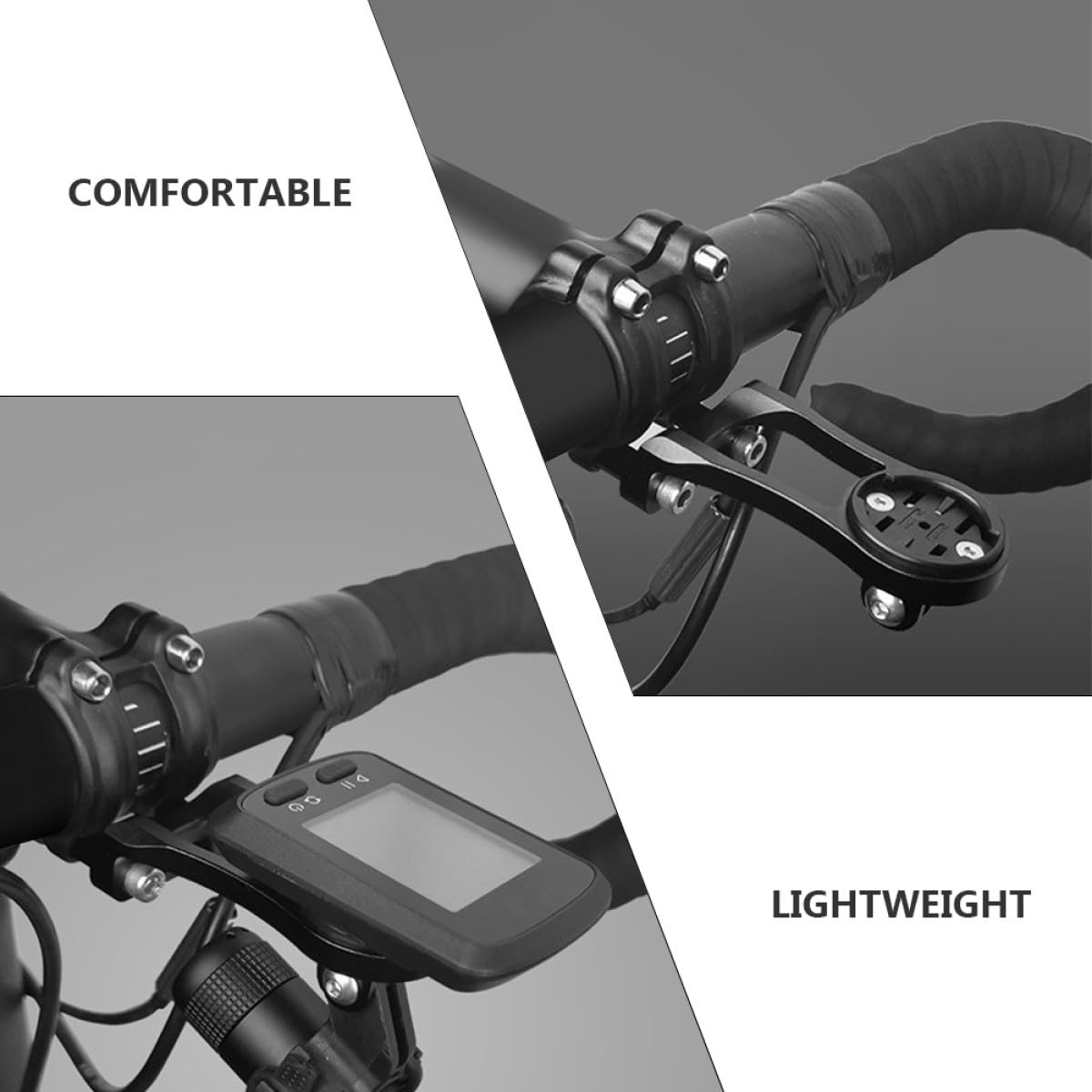 Tokidny Supporto Computer Bici Alluminio Attacco Manubrio