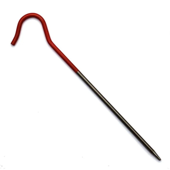 Vargo Stake picchetto tenda titanio testa arancione