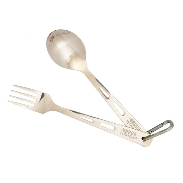 Vargo Titanium Utensils Set Cucchiaio Forchetta Posate Titanio