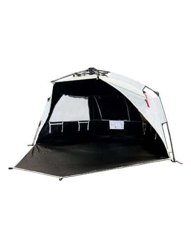 Bertoni Velobeach Black White tenda spiaggia UPF50+