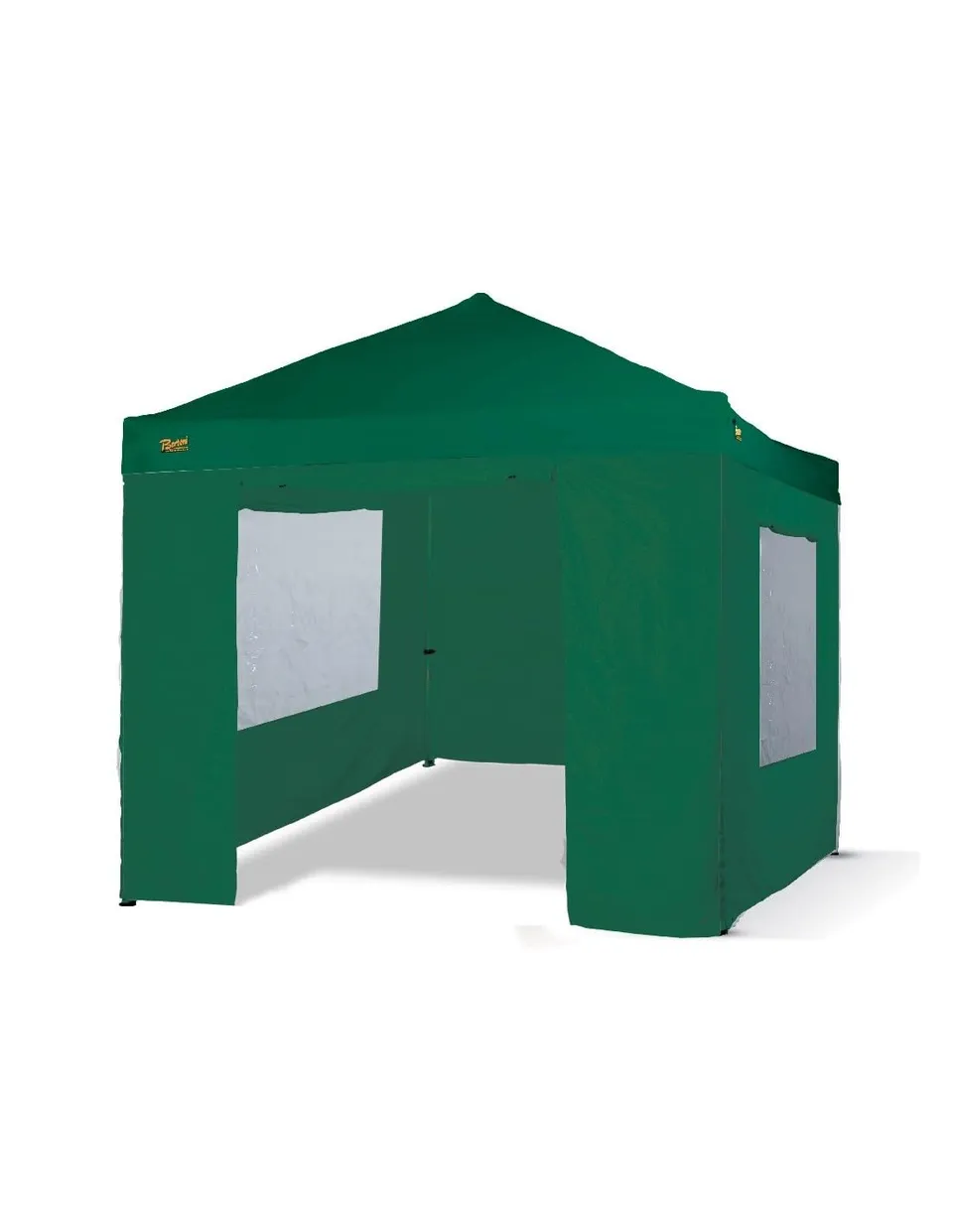 Bertoni Kit 4 Laterali Gazebo Rapido 300 Verde PVC