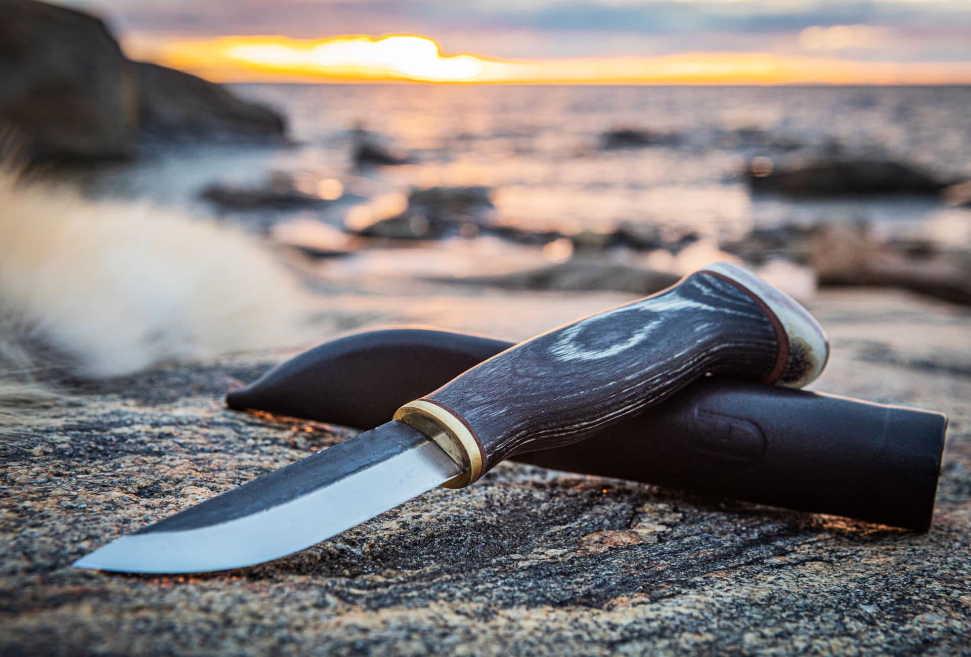 Arctic Legend Puukko Handicraft Knife coltello betulla riccia
