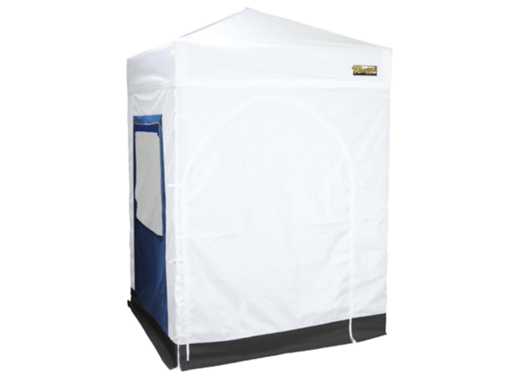 Bertoni Rapido 150 gazebo blu con laterali
