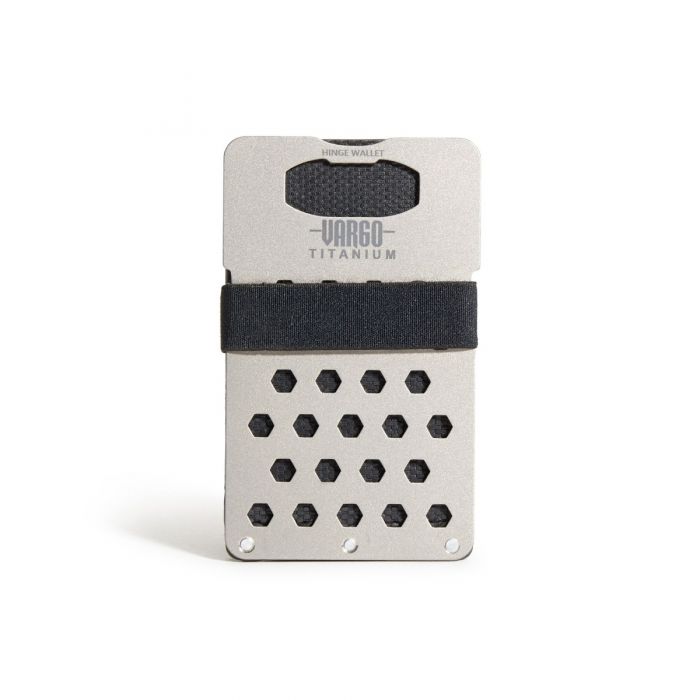 Vargo Titanium Hinge Wallet portafoglio titanio apribottiglie