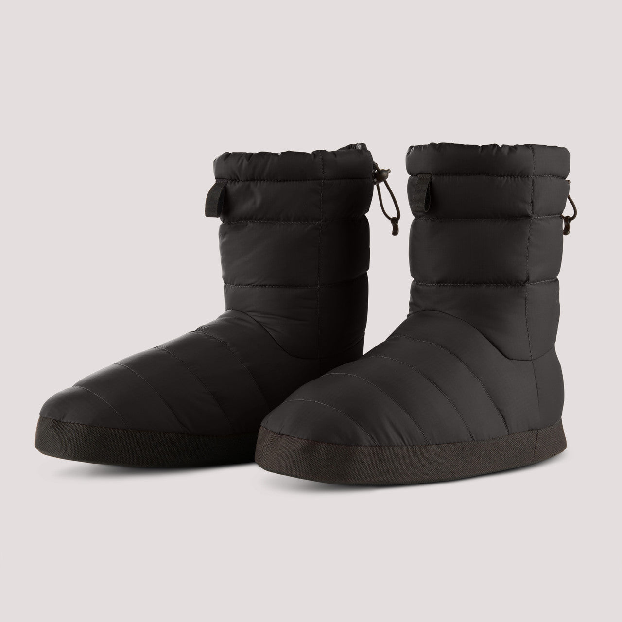 Sierra Designs Down Booties pantofole SM Nero piumino
