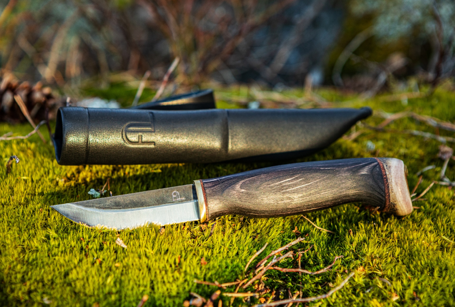Arctic Legend Puukko Handicraft Knife coltello betulla riccia