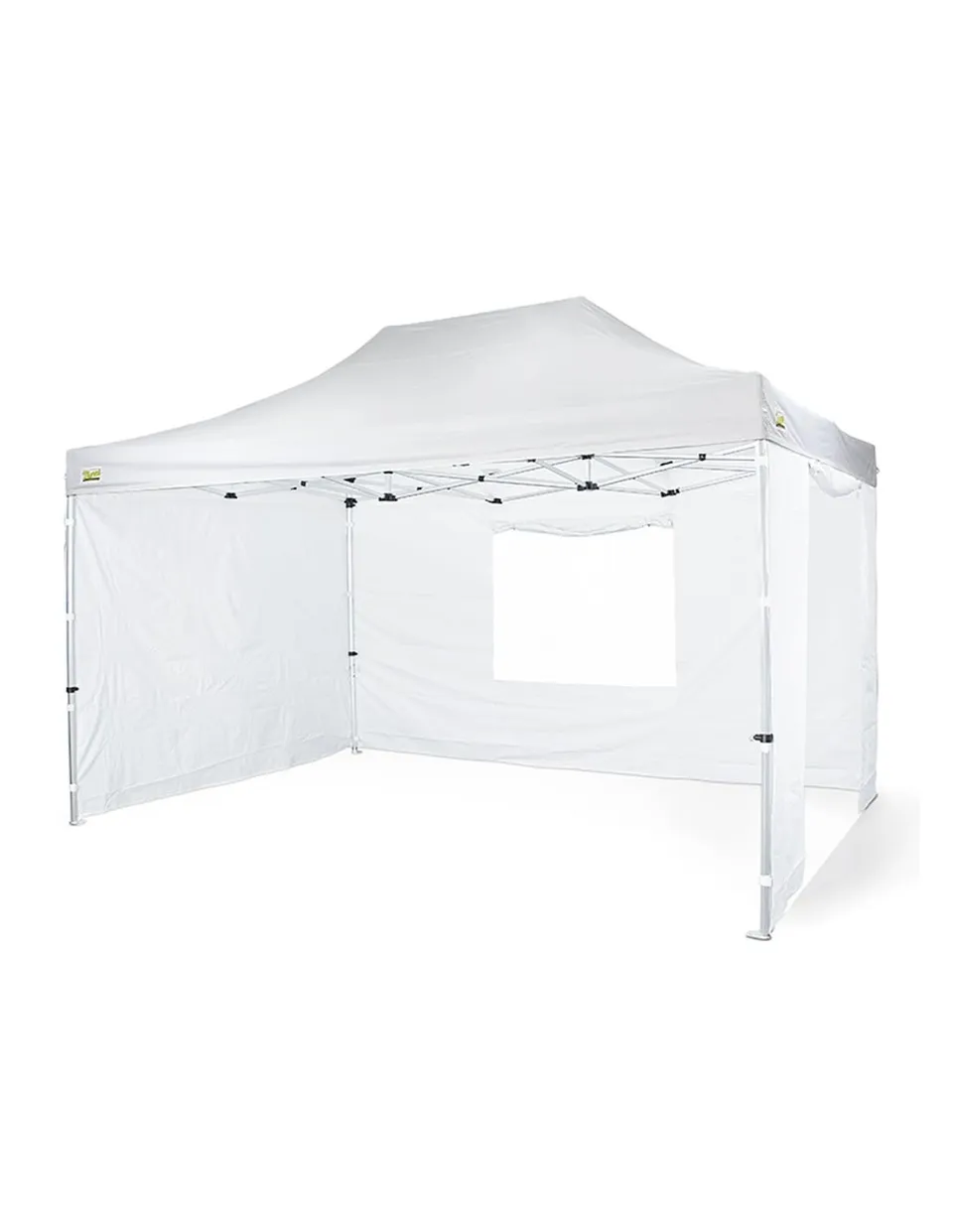 Bertoni Piramide tetto gazebo 2x3 bianco PVC