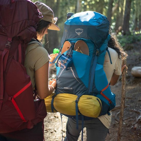 Osprey Atmos AG LT 65L zaino trekking L/XL blu