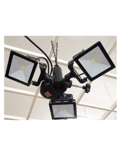 Bertoni kit 3 faretti LED Pro gazebo 20W IP65 1400 lumen