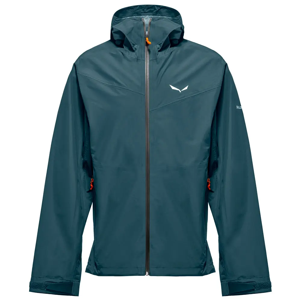 Salewa Puez 2.5 Powertex giacca impermeabile pond blue
