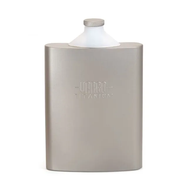 Vargo Titanium Funnel Flask Borraccia Titanio 237 ml Imbuto