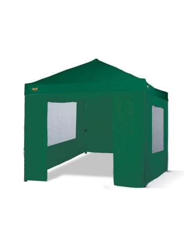 Bertoni Kit 4 Laterali Gazebo Rapido 300 Verde PVC