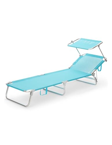 Bertoni Marina Poly lettino mare alluminio 187x57x24 cm