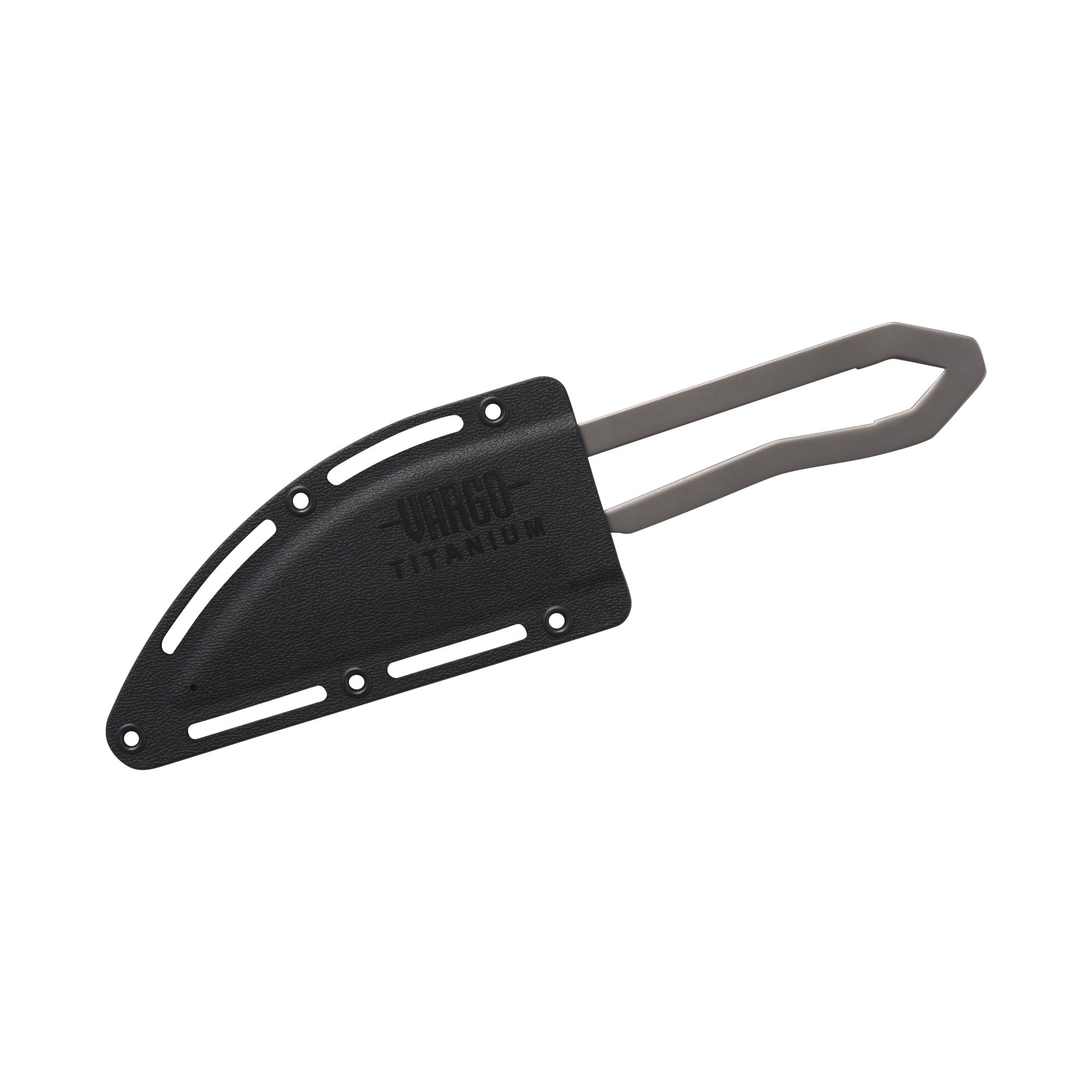 Vargo KaTi WC-1 coltello titanio lama fissa trekking