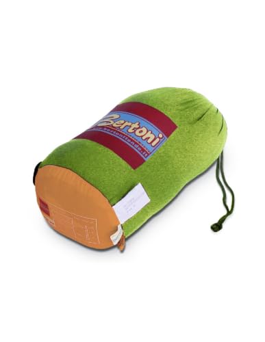 Bertoni Camp Pillow cuscino viaggio 40x25 verde arancio