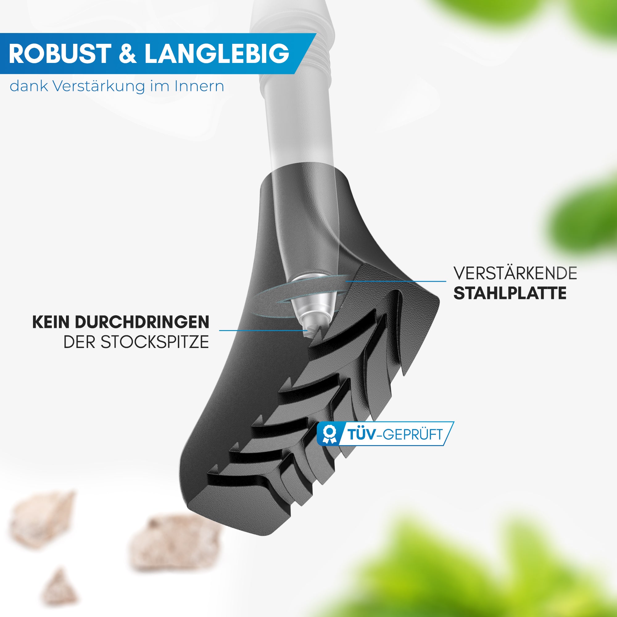 Nordmut Ruka gommini bastoncini trekking asfalto