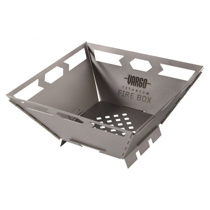 Vargo Titanium Fire Box griglia campeggio titanio