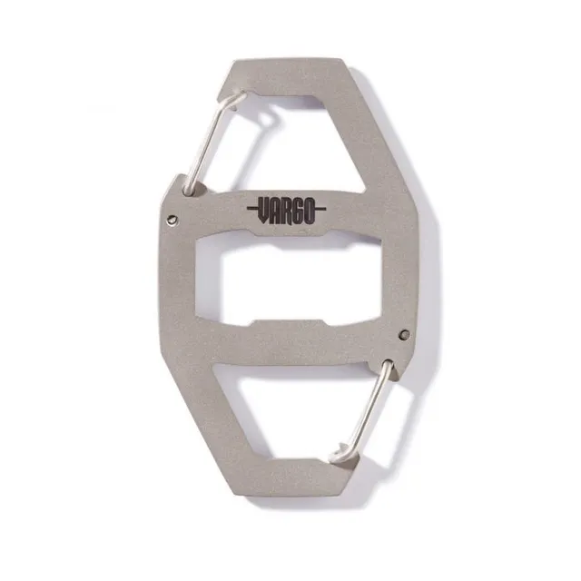 Vargo Binary Moschettone Titanio EDC Apribottiglie