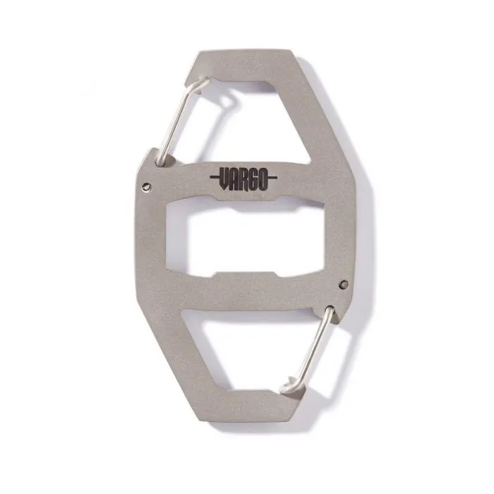 Vargo Binary Moschettone Titanio EDC Apribottiglie